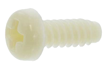 レニー(高強度ナイロン) ナベ頭 タッピンネジ